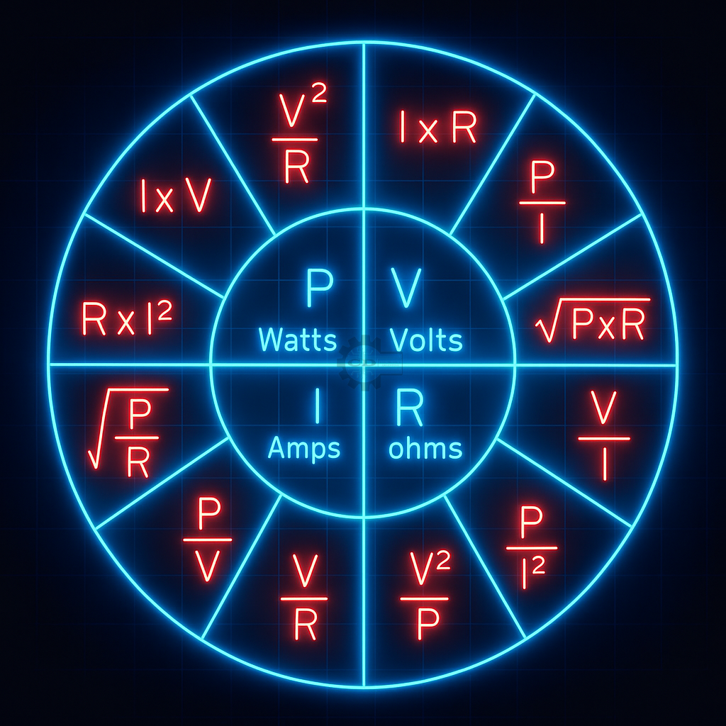 Ley de Ohm - Diagrama ilustrativo
